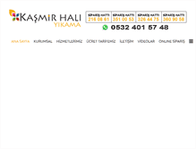 Tablet Screenshot of bursakasmirhaliyikama.com
